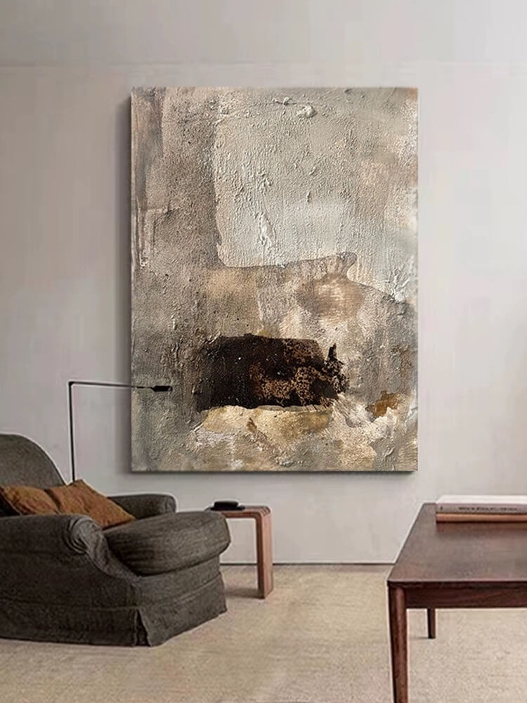 Wabi-Sabi Abstract Art Painting #wbsb21e160