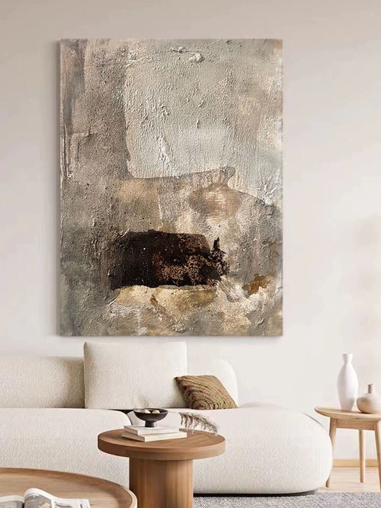 Wabi-Sabi Abstract Art Painting #wbsb21e160