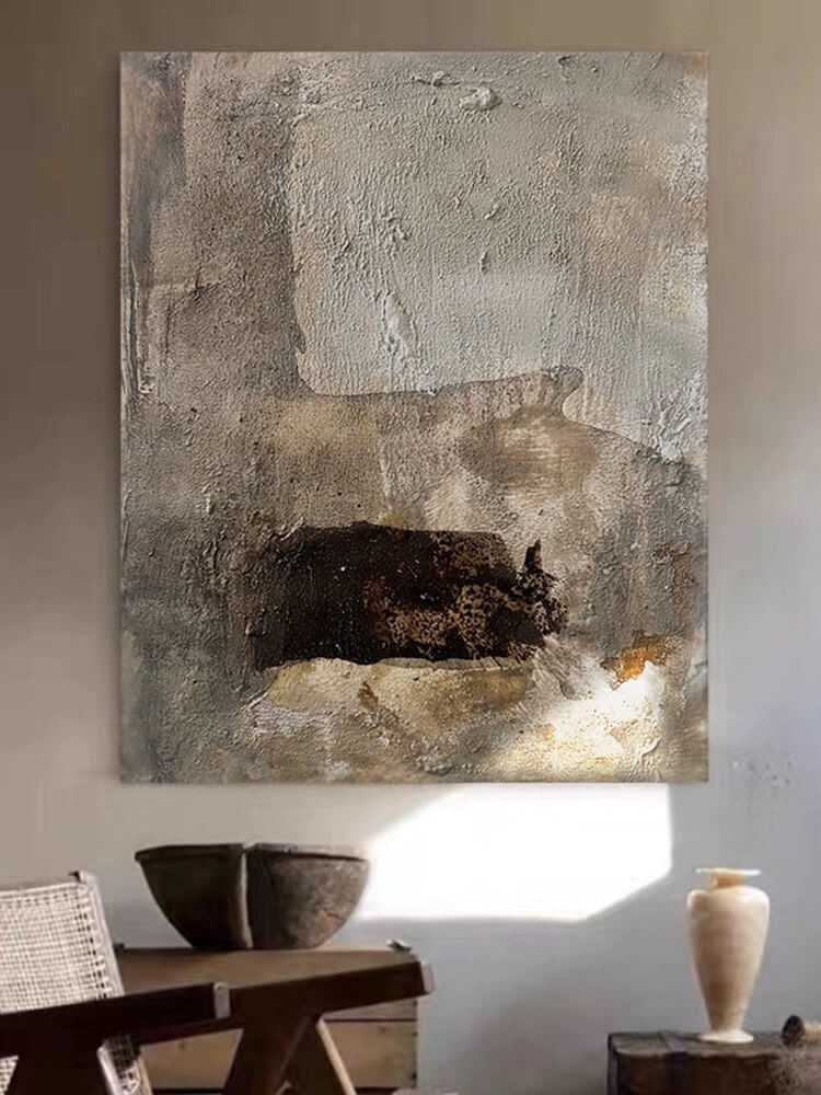 Wabi-Sabi Abstract Art Painting #wbsb21e160