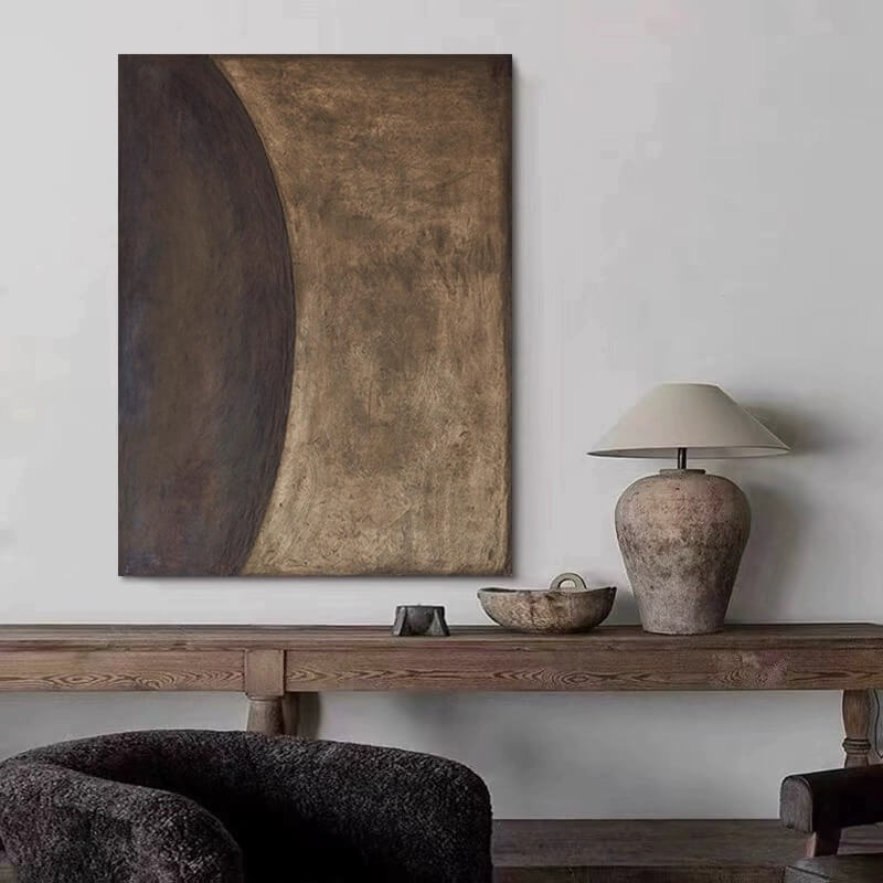 Wabi-Sabi Abstract Art Painting #wbsb21e161