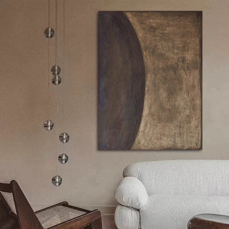 Wabi-Sabi Abstract Art Painting #wbsb21e161