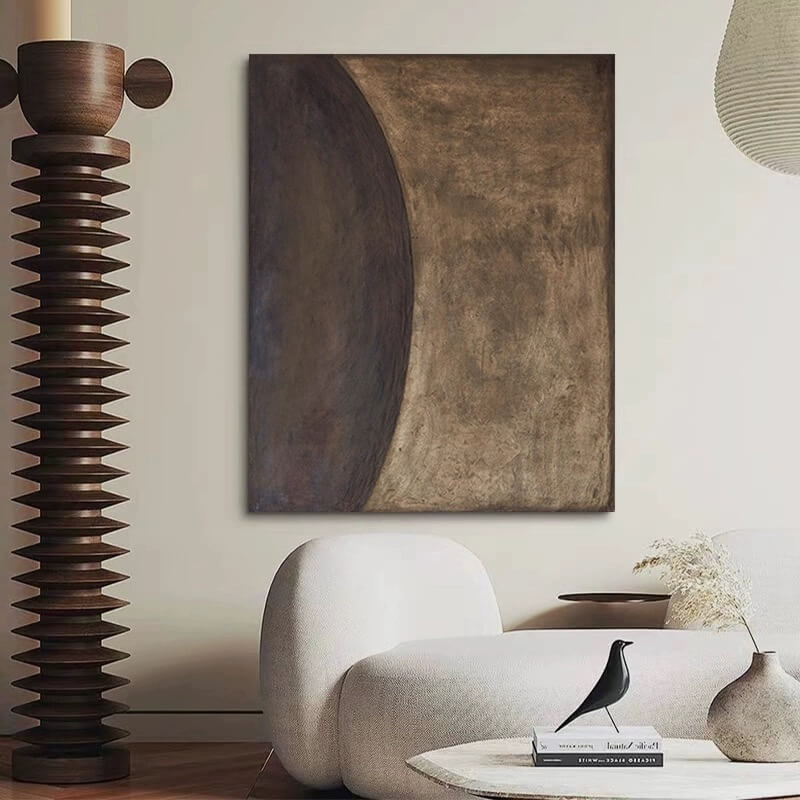 Wabi-Sabi Abstract Art Painting #wbsb21e161