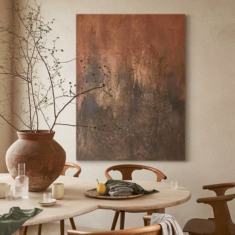 Wabi-Sabi Abstract Art Painting #wbsb21e162