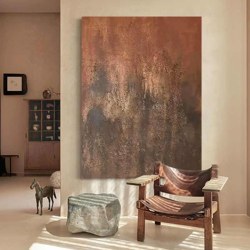 Wabi-Sabi Abstract Art Painting #wbsb21e162