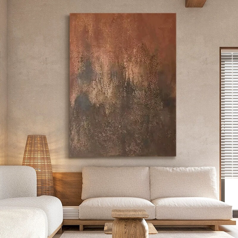 Wabi-Sabi Abstract Art Painting #wbsb21e162