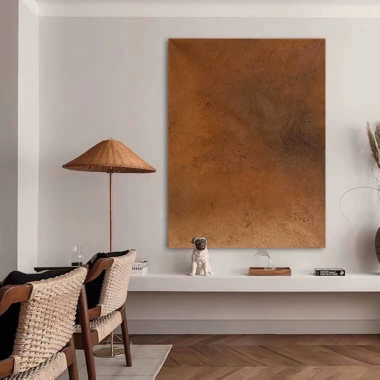 Wabi-Sabi Abstract Art Painting #wbsb21e163