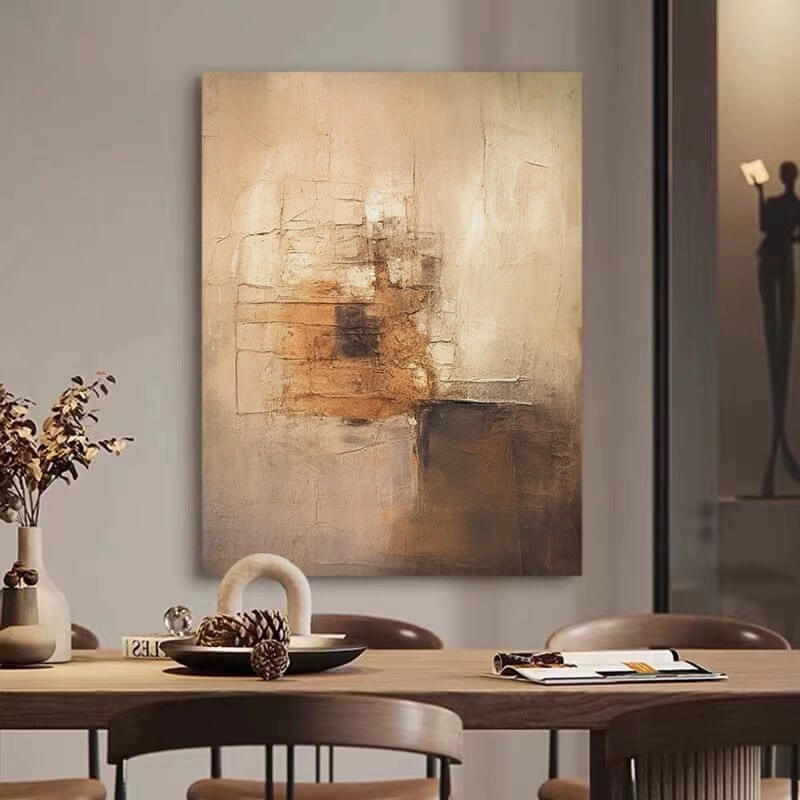 Wabi-Sabi Abstract Art Painting #wbsb21e164