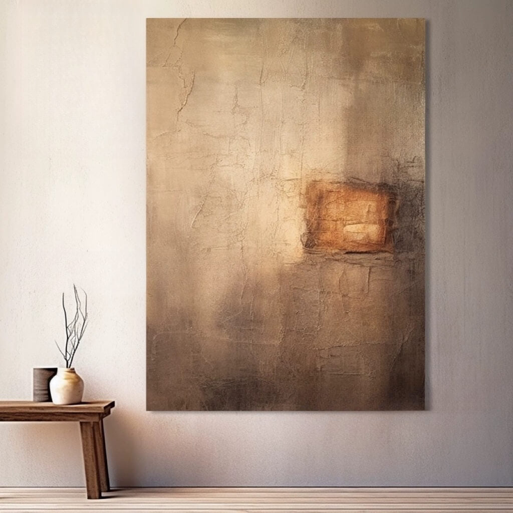 Wabi-Sabi Abstract Art Painting #wbsb21e164