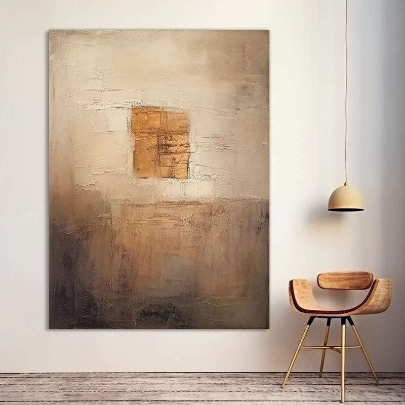 Wabi-Sabi Abstract Art Painting #wbsb21e164