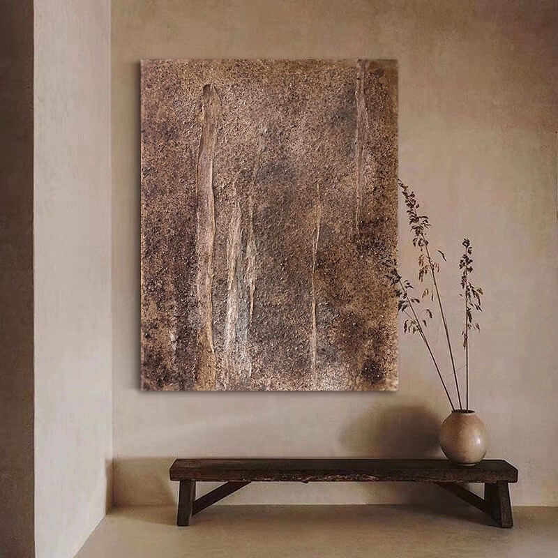 Wabi-Sabi Abstract Art Painting #wbsb21e166