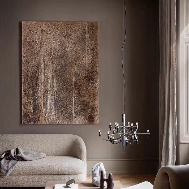 Pintura abstracta Wabi-Sabi #wbsb21e166