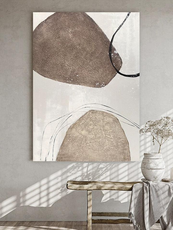 Wabi-Sabi Abstract Art Painting #wbsb21e168