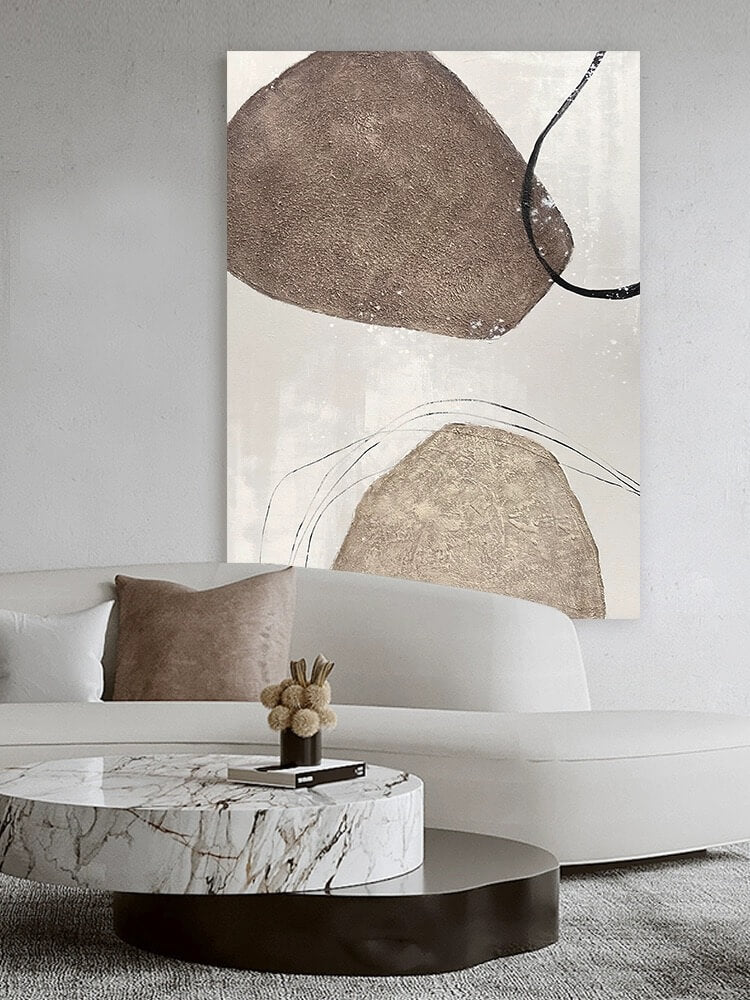 Wabi-Sabi Abstract Art Painting #wbsb21e168