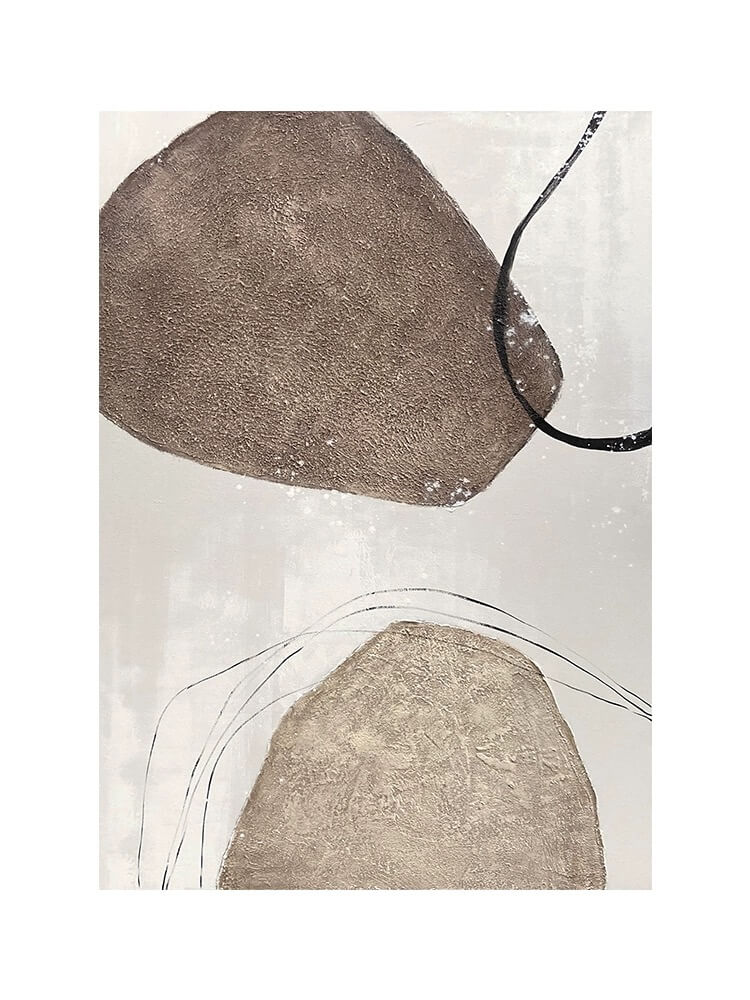 Wabi-Sabi Abstract Art Painting #wbsb21e168