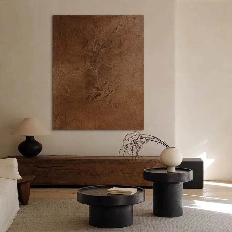 Wabi-Sabi Abstract Art Painting #wbsb21e169