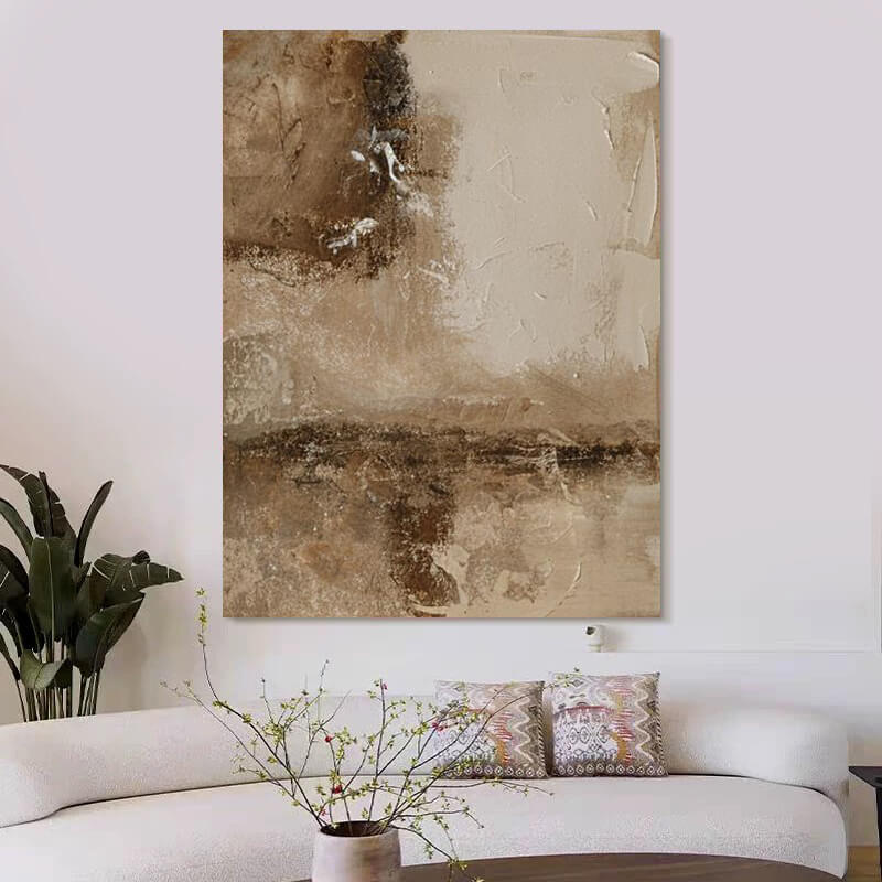 Wabi-Sabi Abstract Art Painting #wbsb21e171