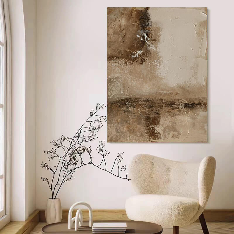 Wabi-Sabi Abstract Art Painting #wbsb21e171