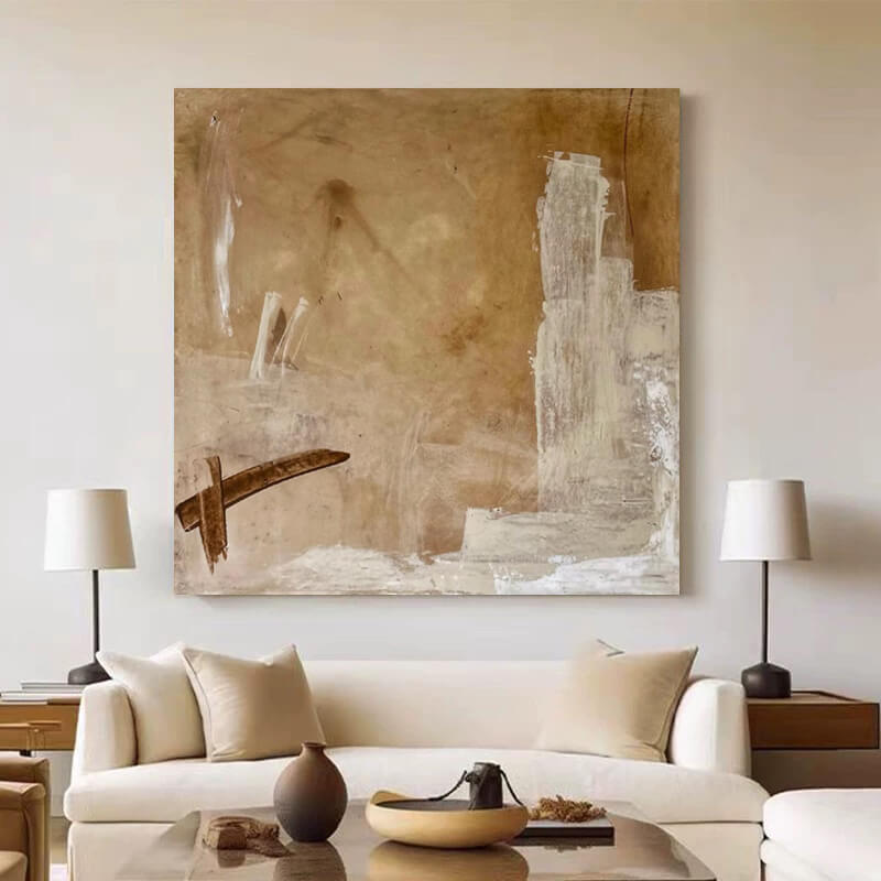 Wabi-Sabi Abstract Art Painting #wbsb21e174