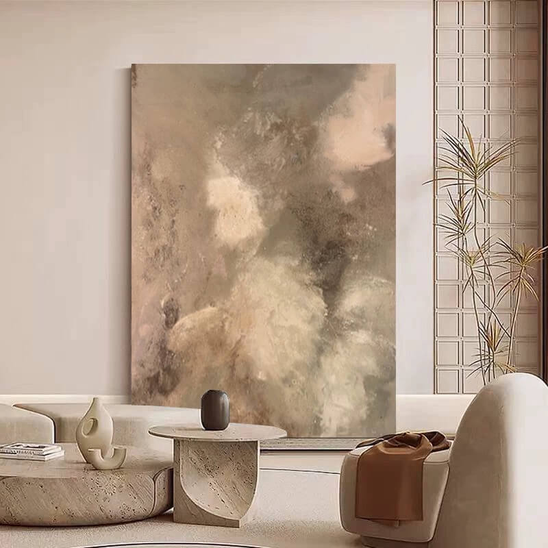 Wabi-Sabi Abstract Art Painting #wbsb21e175