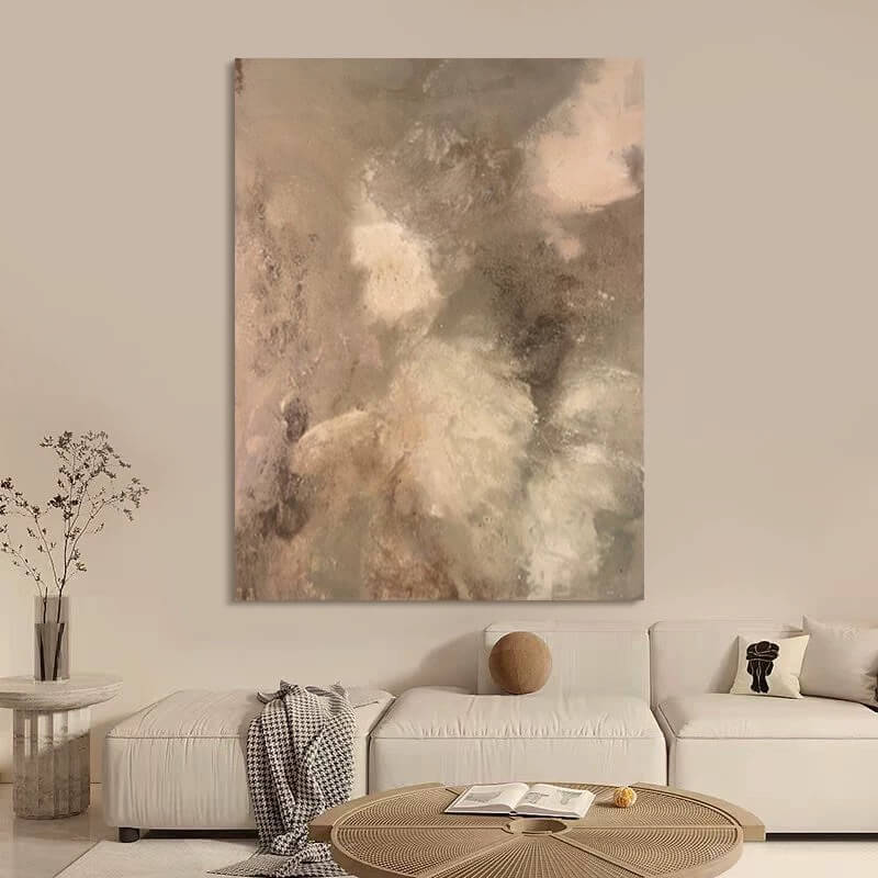 Wabi-Sabi Abstract Art Painting #wbsb21e175