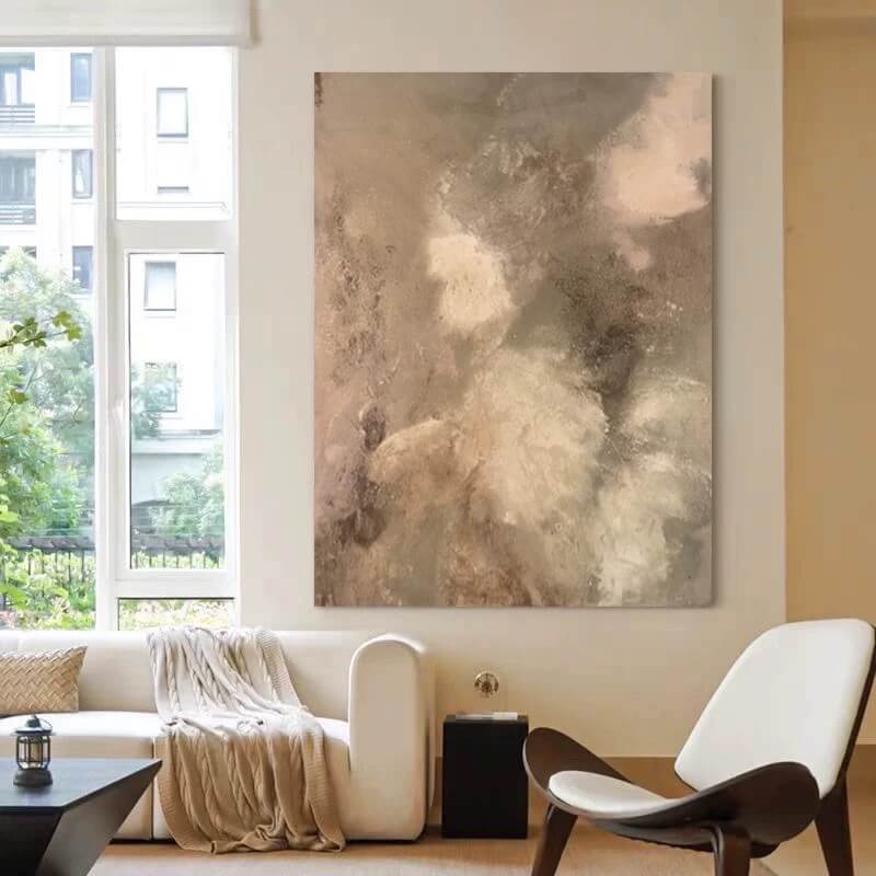 Wabi-Sabi Abstract Art Painting #wbsb21e175