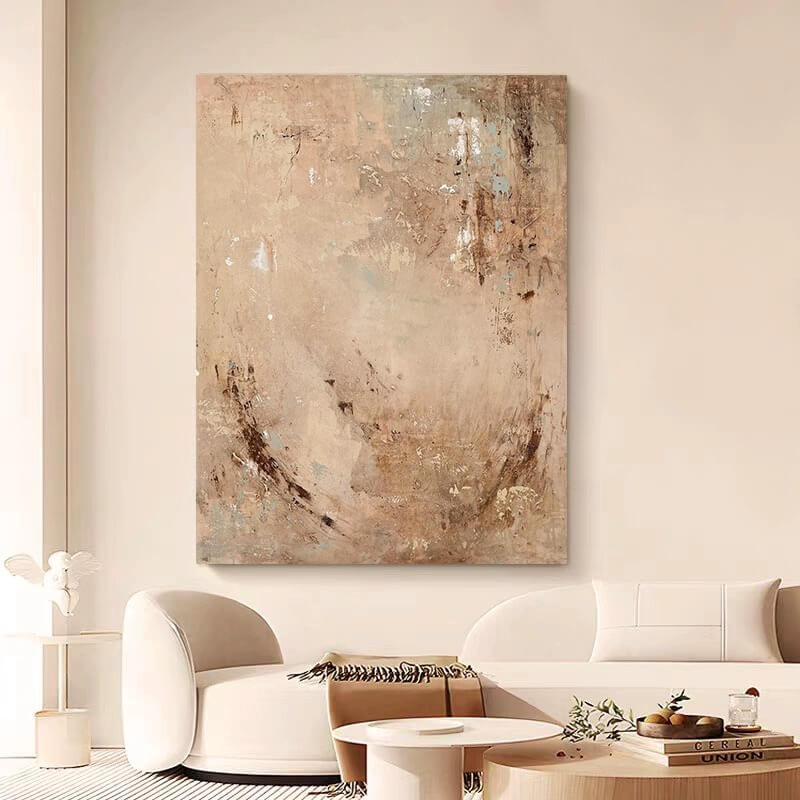 Wabi-Sabi Abstract Art Painting #wbsb21e177