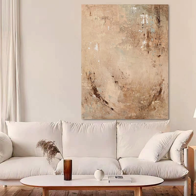 Wabi-Sabi Abstract Art Painting #wbsb21e177