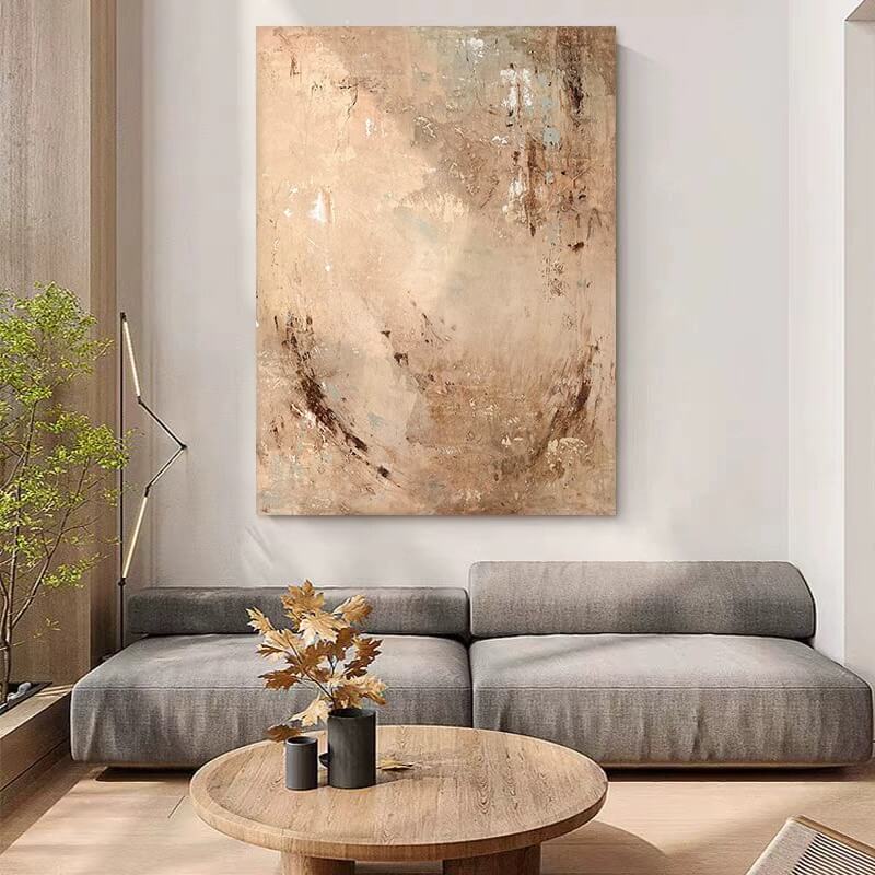 Wabi-Sabi Abstract Art Painting #wbsb21e177