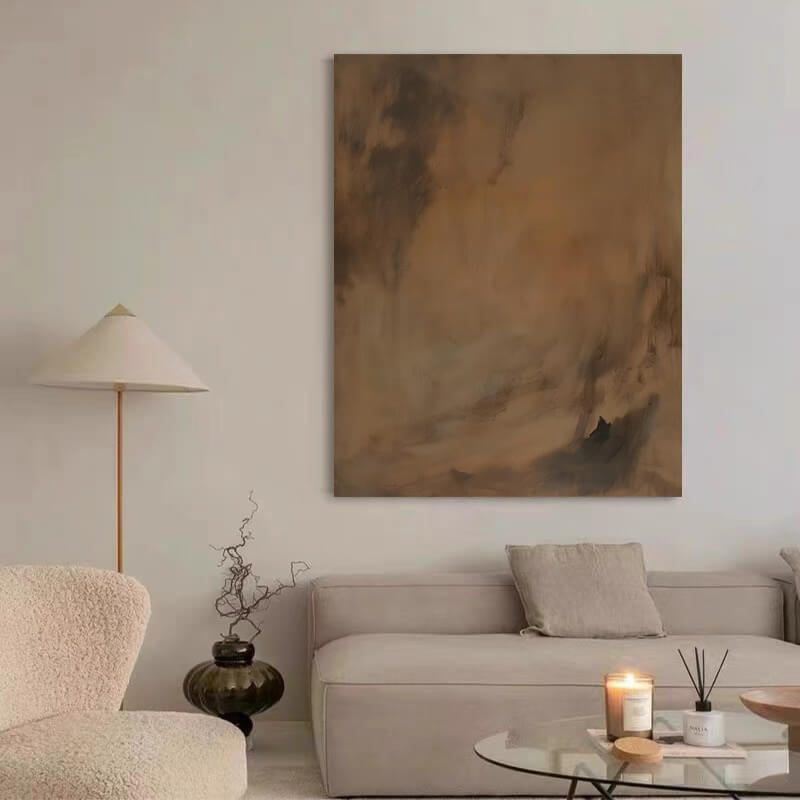 Wabi-Sabi Abstract Art Painting #wbsb21e178