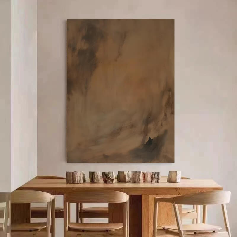 Wabi-Sabi Abstract Art Painting #wbsb21e178