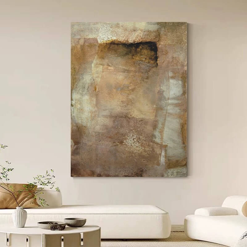 Wabi-Sabi Abstract Art Painting #wbsb21e179