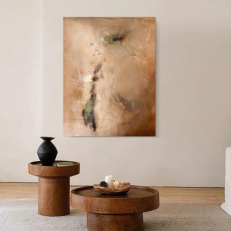 Wabi-Sabi Abstract Art Painting #wbsb21e180