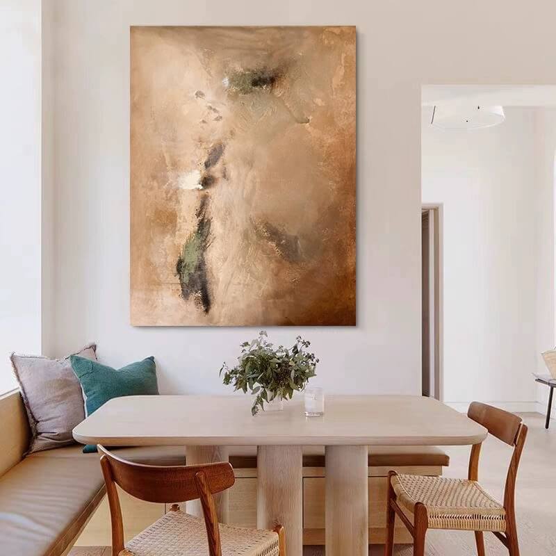 Wabi-Sabi Abstract Art Painting #wbsb21e180