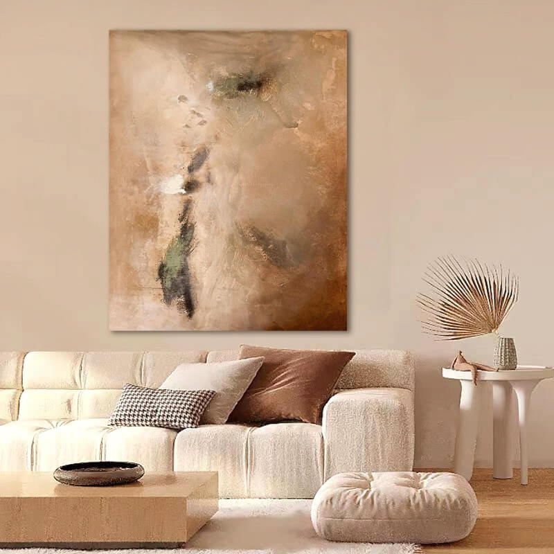 Wabi-Sabi Abstract Art Painting #wbsb21e180