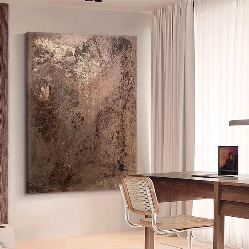 Wabi-Sabi Abstract Art Painting #wbsb21e181