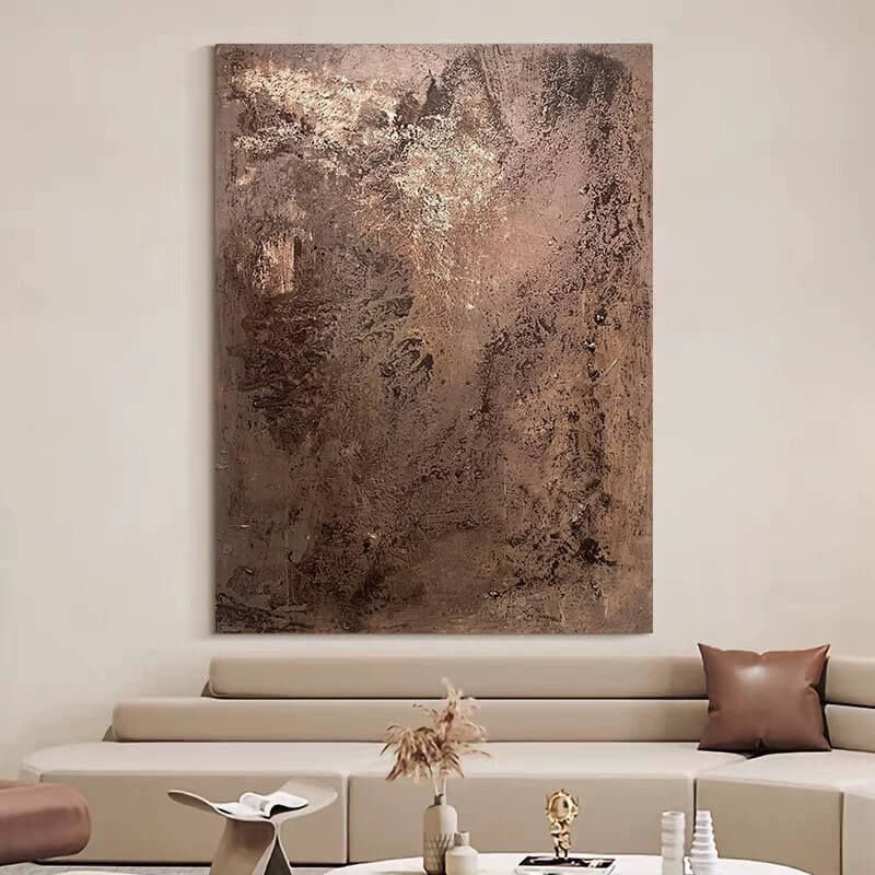 Wabi-Sabi Abstract Art Painting #wbsb21e181