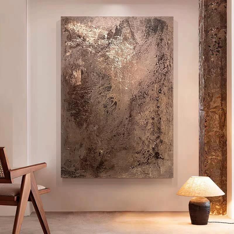 Wabi-Sabi Abstract Art Painting #wbsb21e181