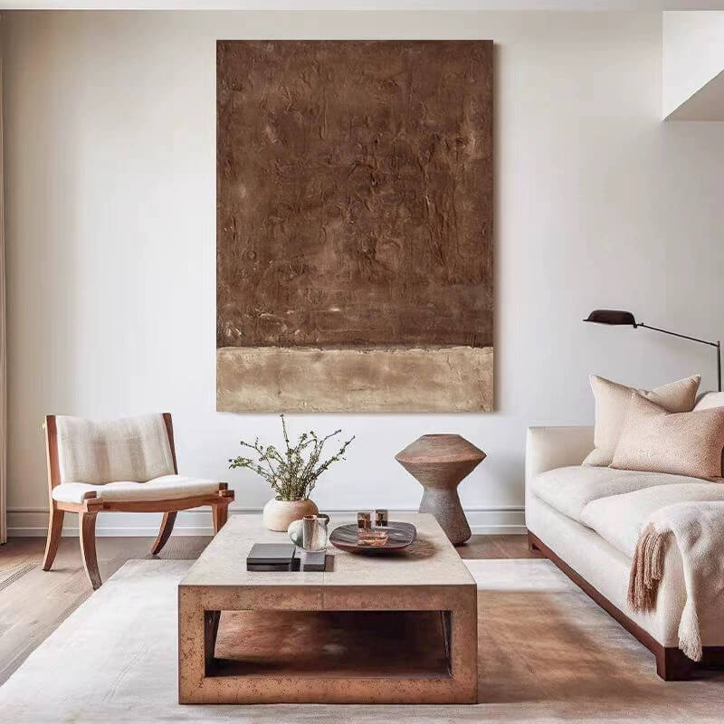 Wabi-Sabi Abstract Art Painting #wbsb21e183