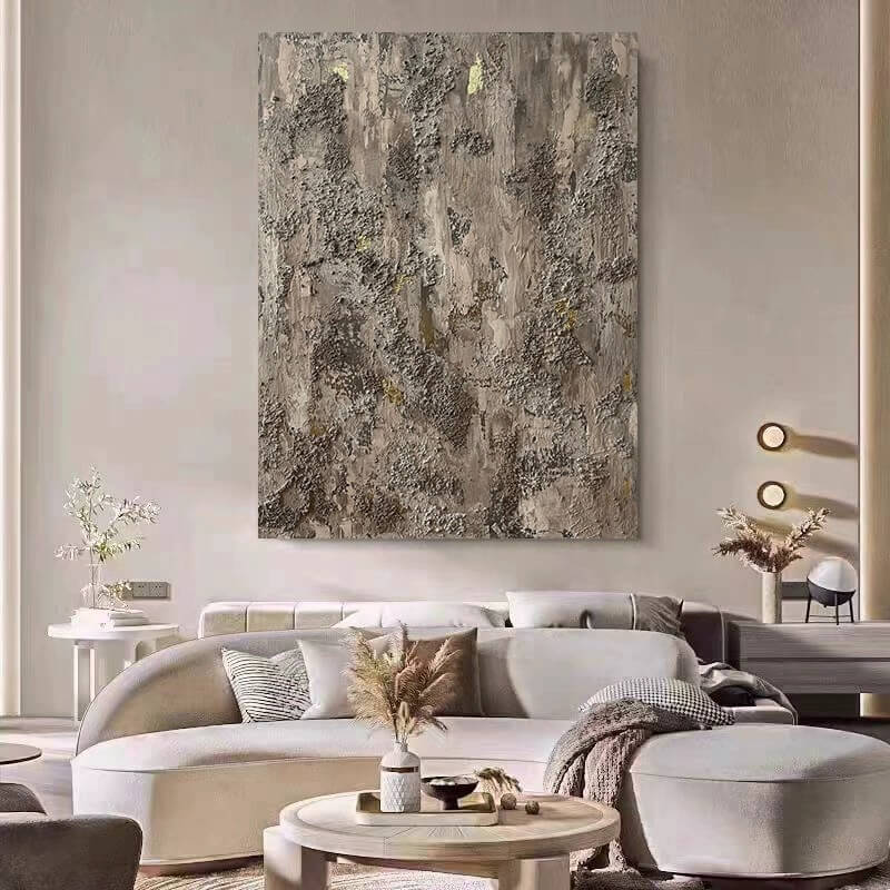 Wabi-Sabi Abstract Art Painting #wbsb21e184
