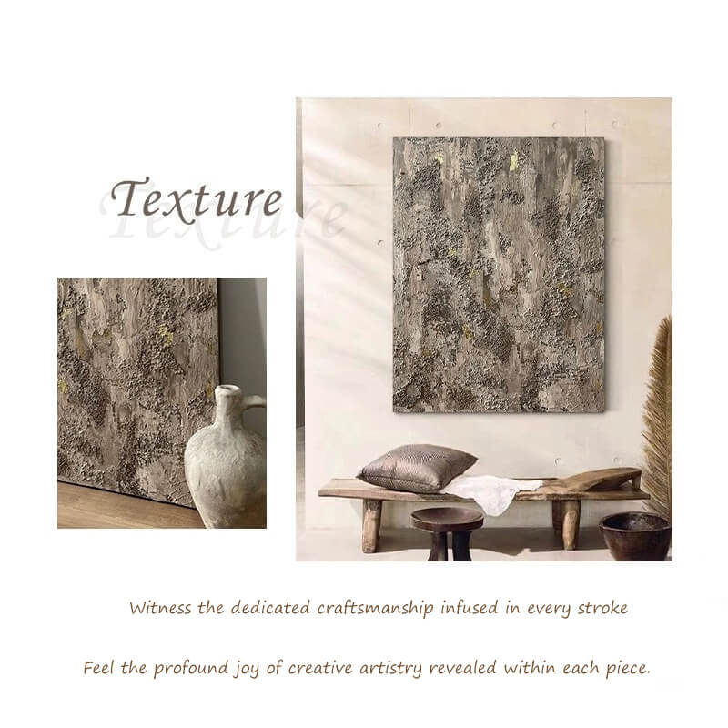 Wabi-Sabi Abstract Art Painting #wbsb21e184