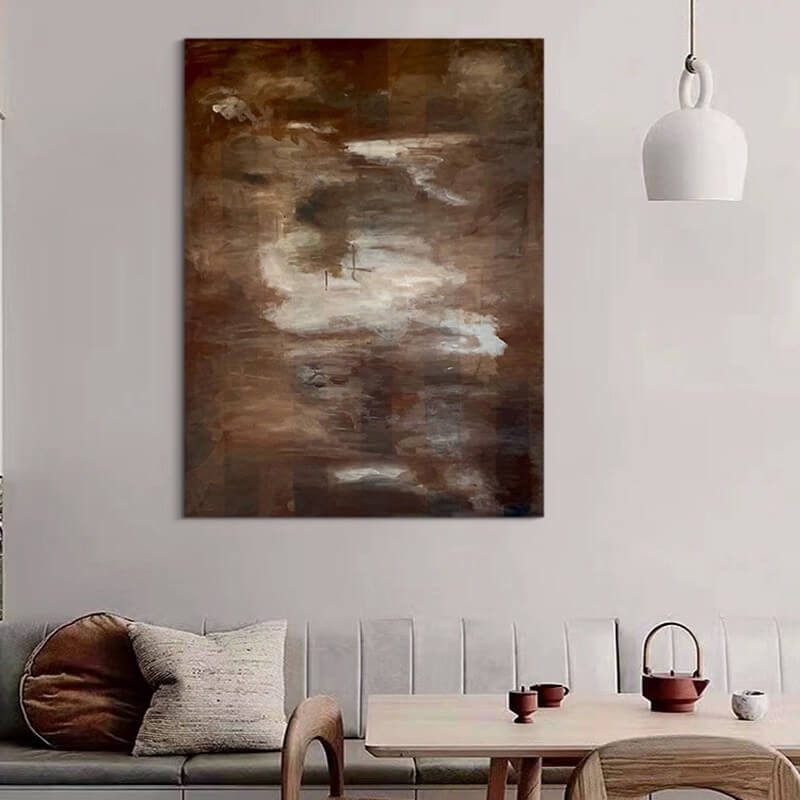 Wabi-Sabi Abstract Art Painting #wbsb21e185