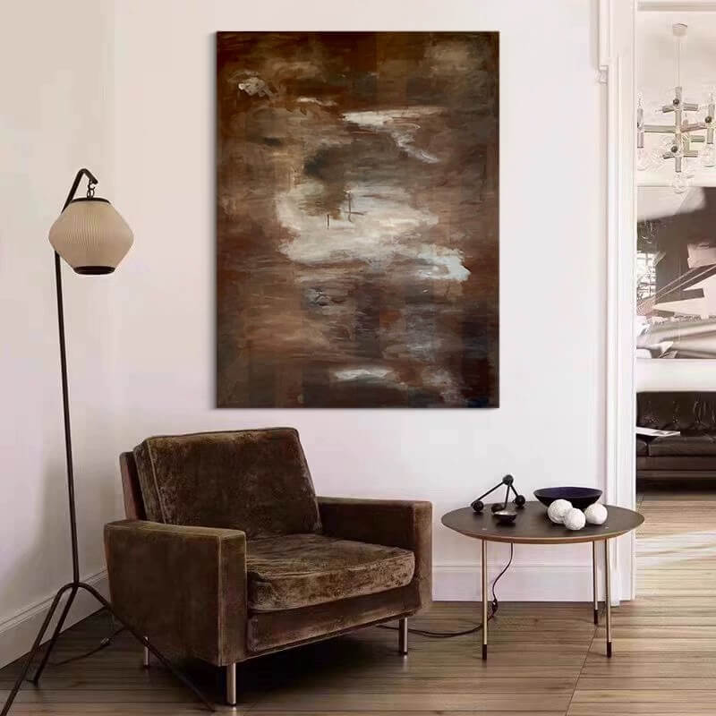 Wabi-Sabi Abstract Art Painting #wbsb21e185