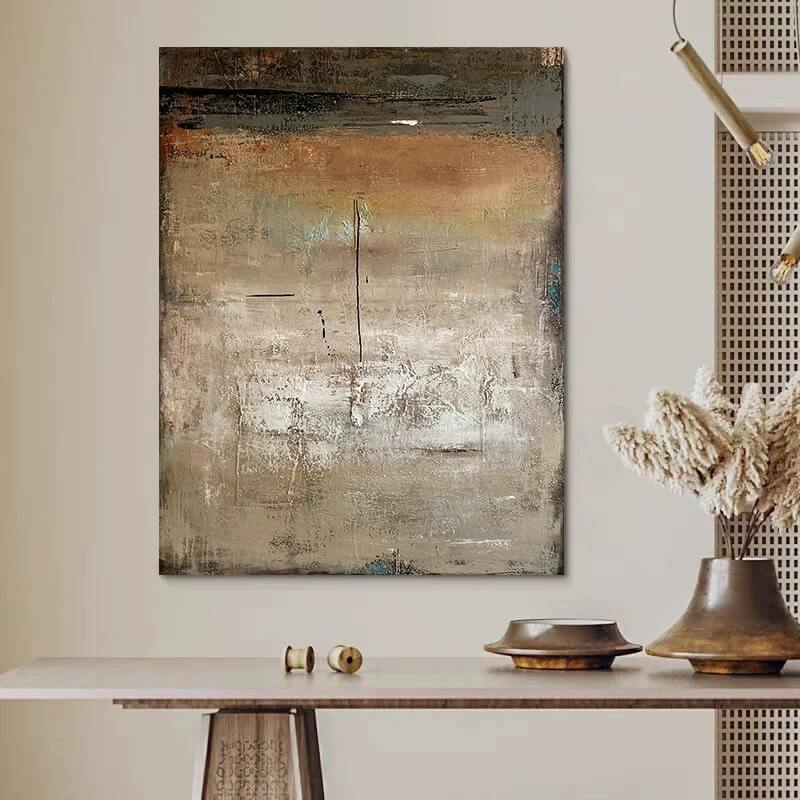 Wabi-Sabi Abstract Art Painting #wbsb21e186