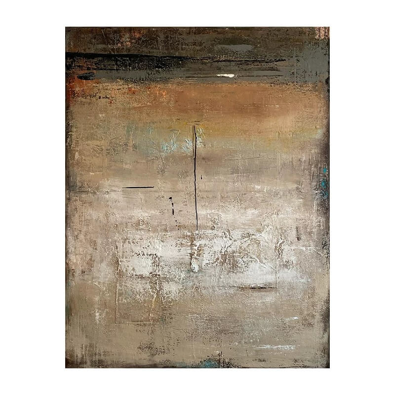 Wabi-Sabi Abstract Art Painting #wbsb21e186