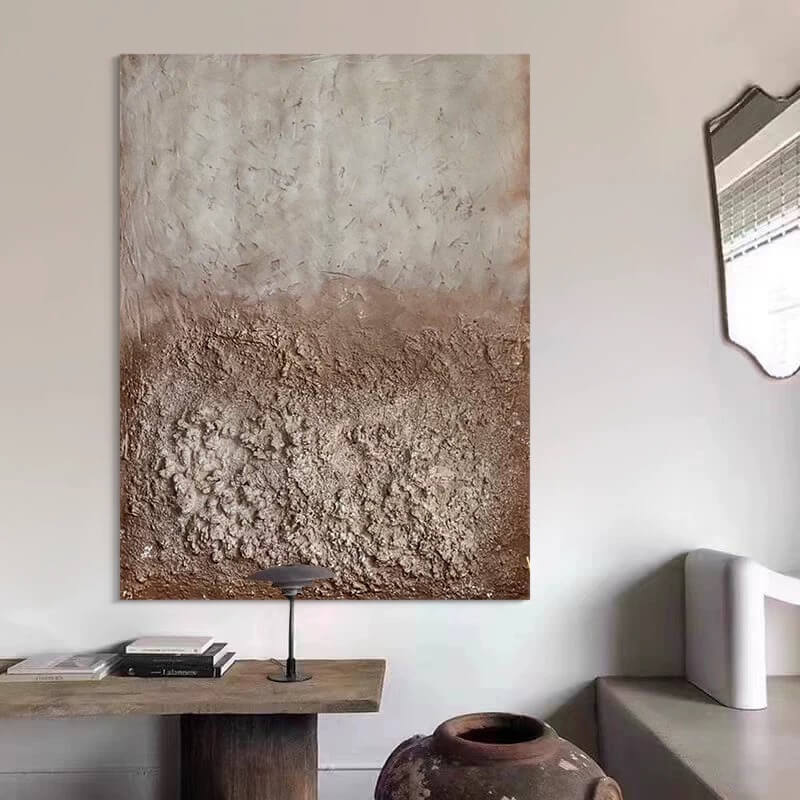 Wabi-Sabi Abstract Art Painting #wbsb21e187