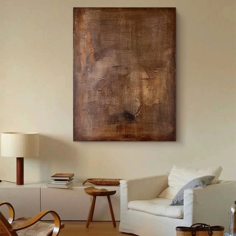 Wabi-Sabi Abstract Art Painting #wbsb21e188