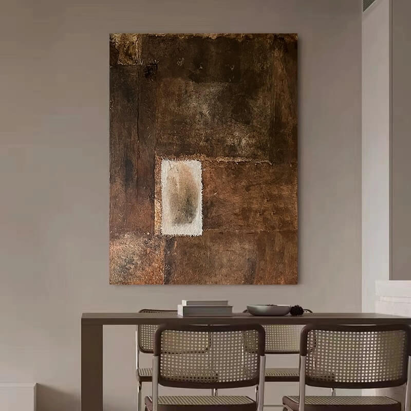 Wabi-Sabi Abstract Art Painting #wbsb21e189