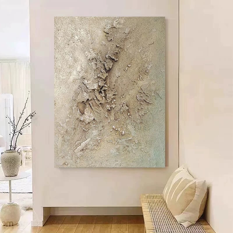 Wabi-Sabi Abstract Art Painting #wbsb21e190