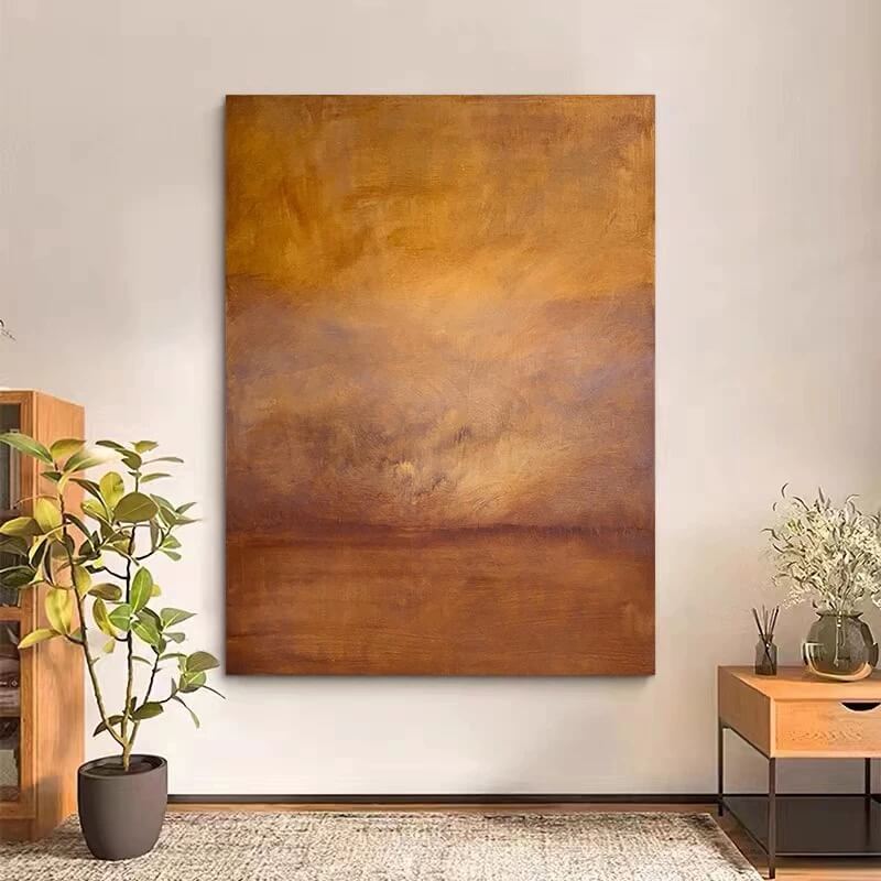 Wabi-Sabi Abstract Art Painting #wbsb21e192