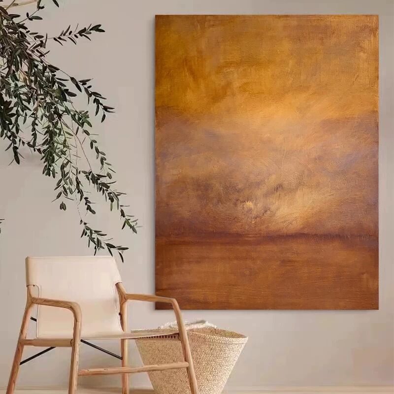 Wabi-Sabi Abstract Art Painting #wbsb21e192